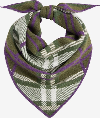 love & roses Scarf in One size in Olive / Purple / White, Item view