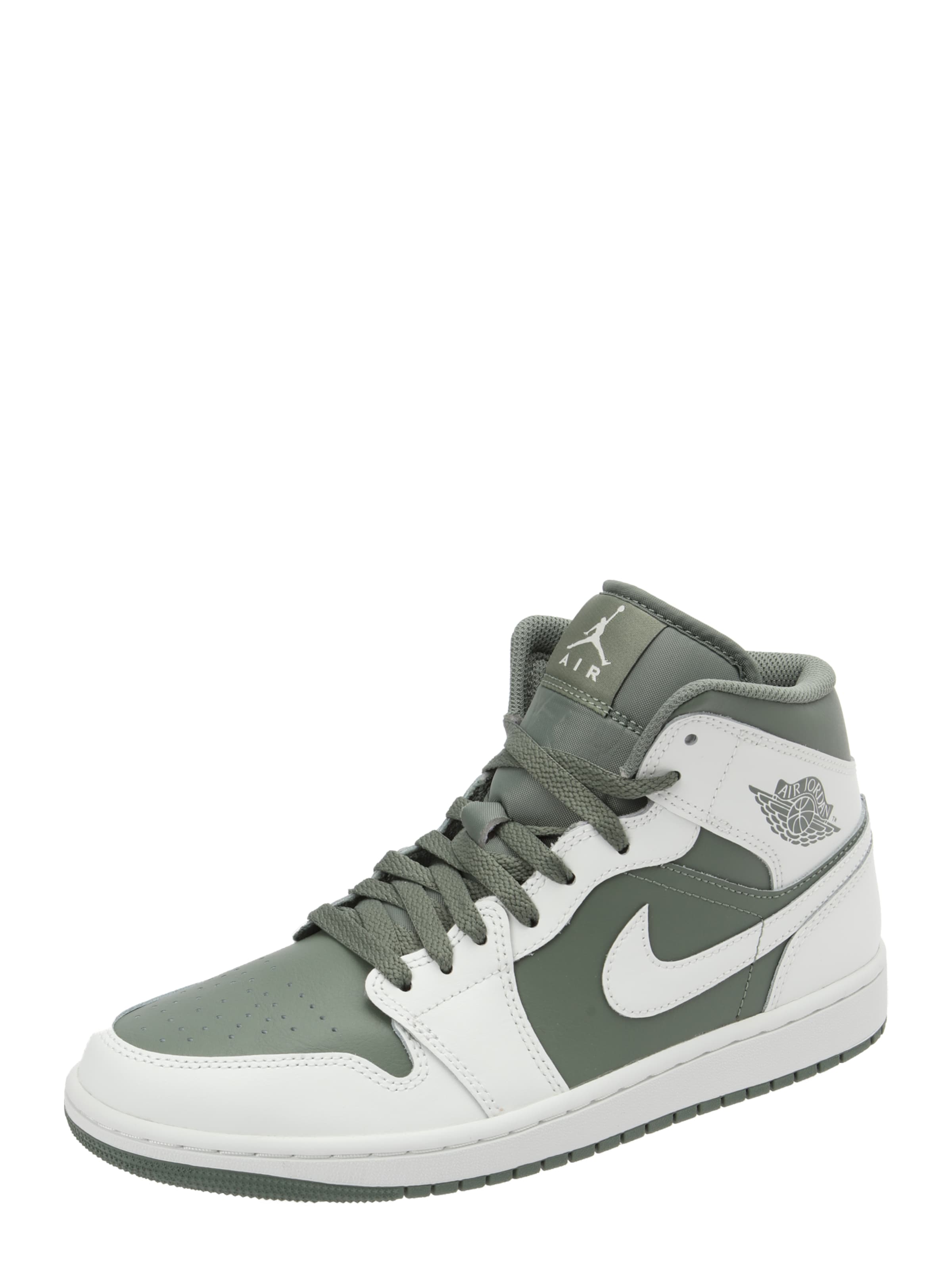 khaki / fehér Jordan Magas szárú sportcipők 'AIR JORDAN 1 MID', Termék nézet