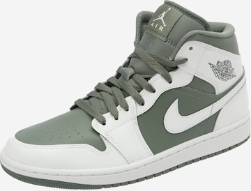 Jordan Sneaker 'AIR JORDAN 1 MID' in Weiß: Vorderseite