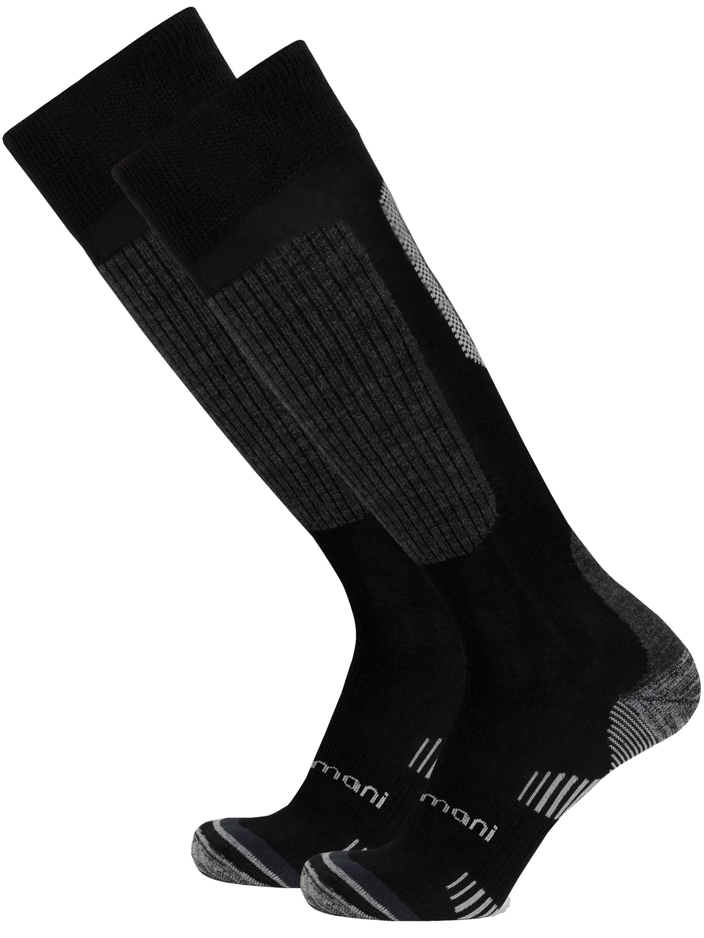 Chaussettes de sport normani en noir