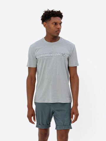 VAUDE Performance shirt 'M  Cyclist T V' in Grey: front