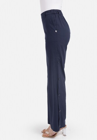 HELMIDGE Loosefit Broek in Blauw