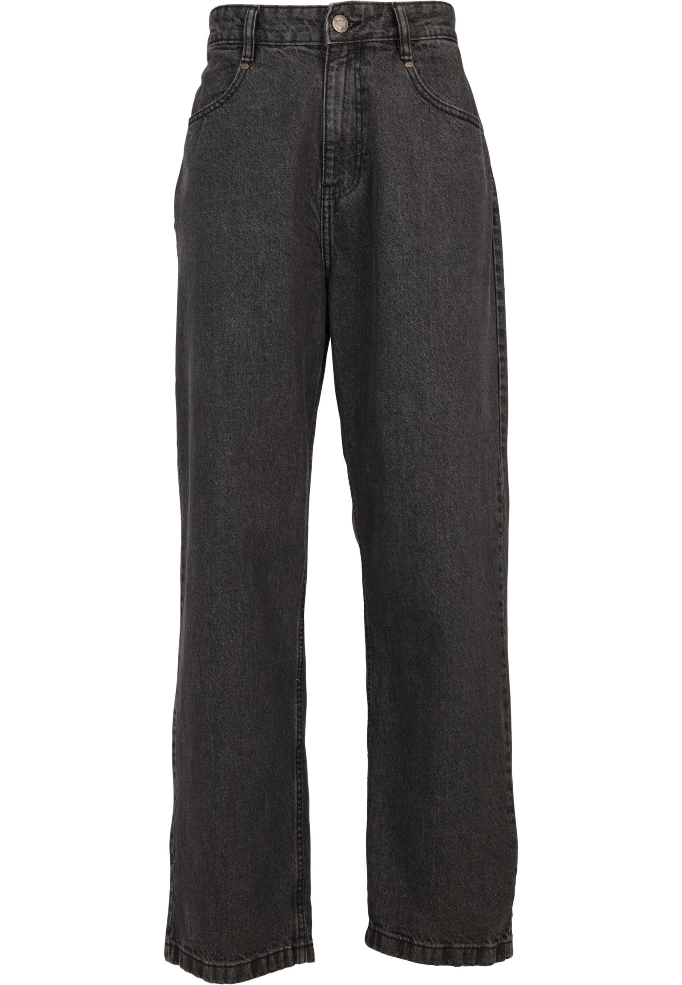 Ecko Unlimited Baggy Jeans in Grijs: voorkant