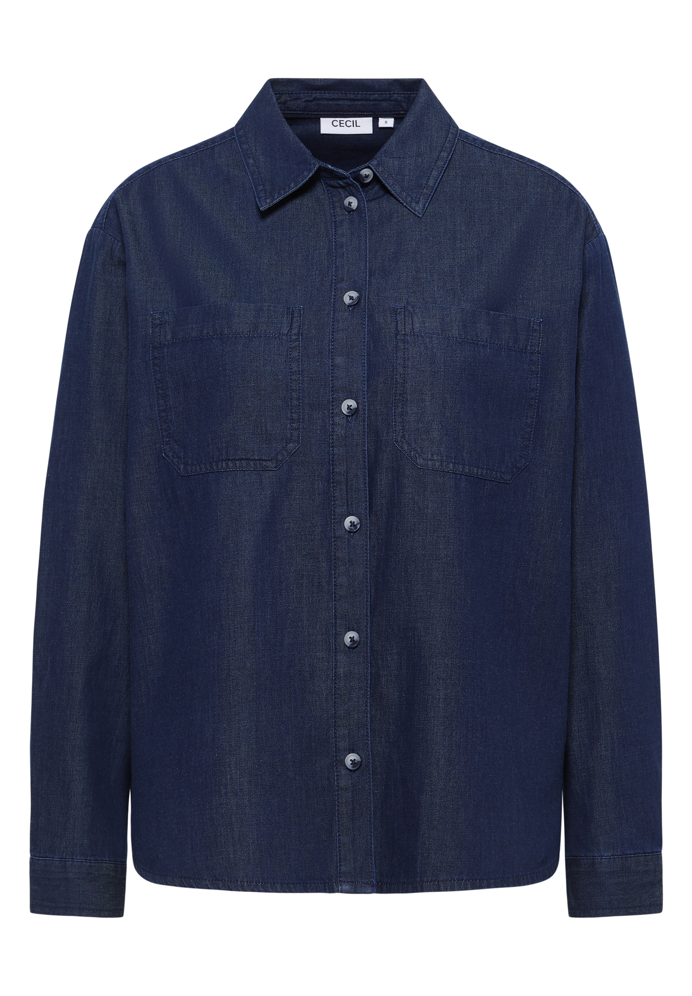 CECIL Bluse in Blau: Vorderseite