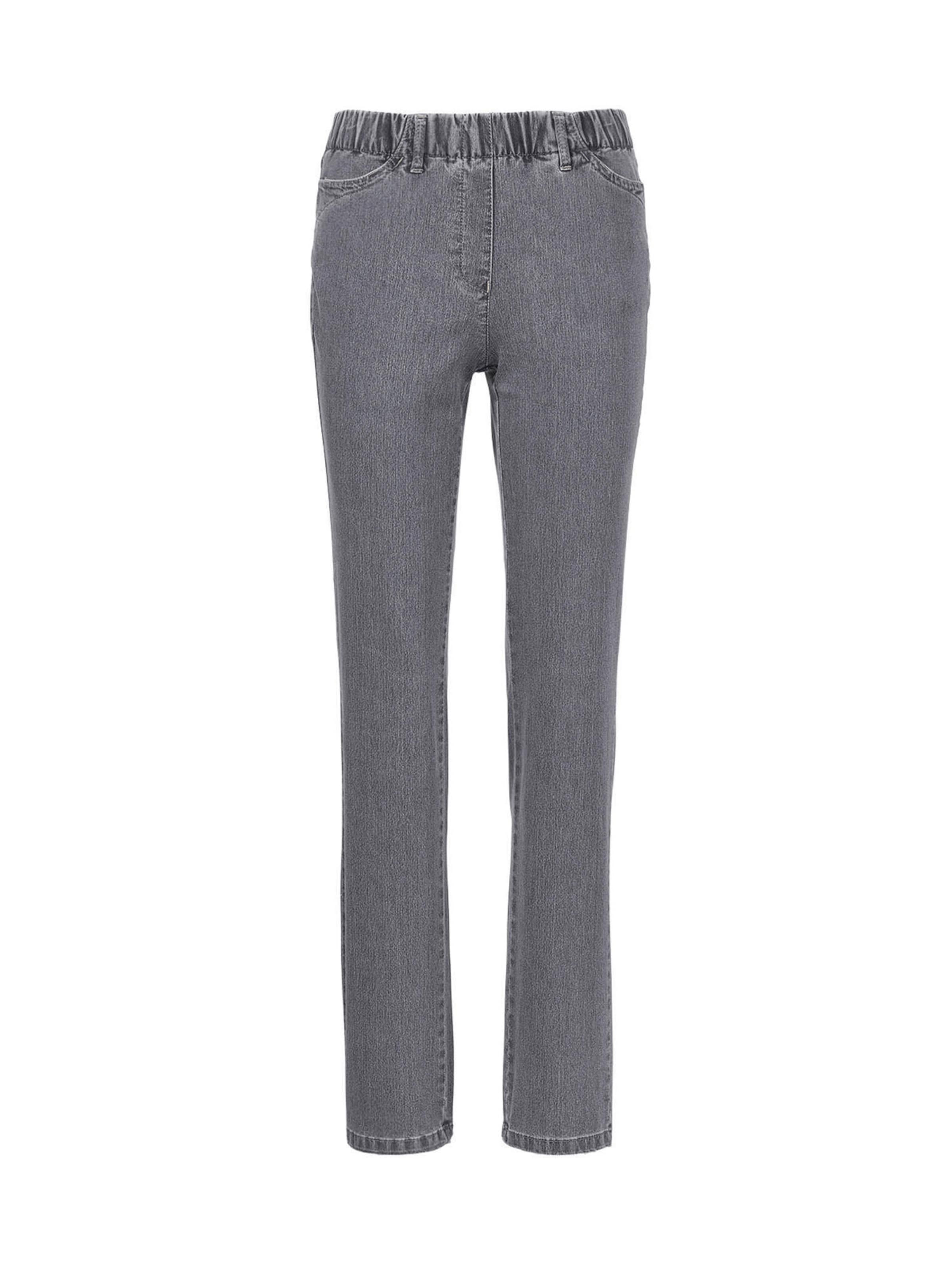 Goldner Regular Jeans 'Louisa' in Grey: front