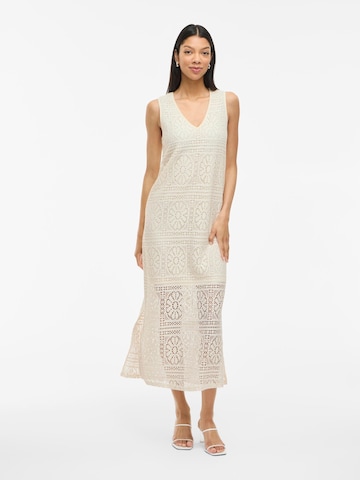 VILA Knit dress 'VIMerinda' in Beige