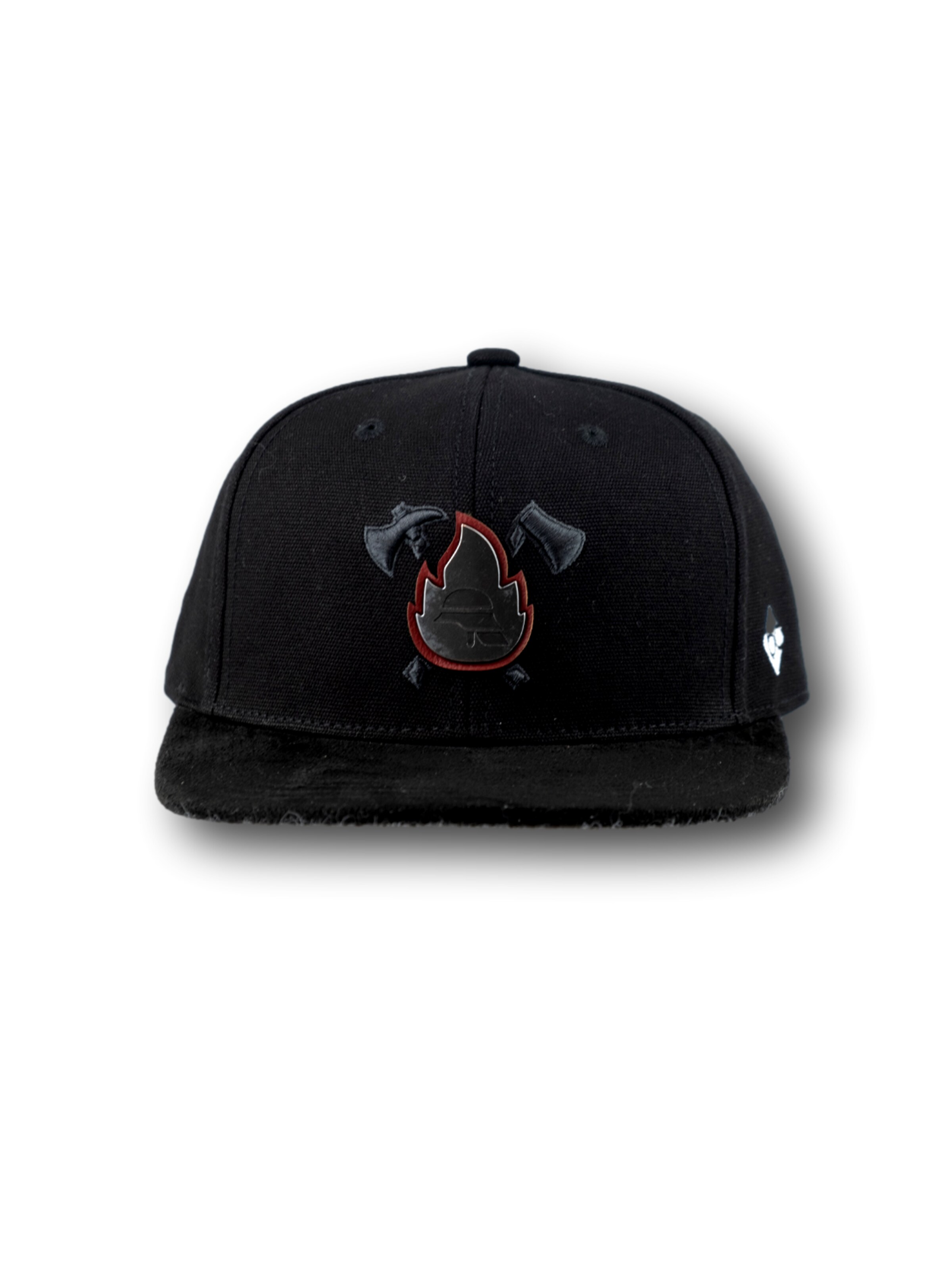 Bavarian Caps Cap 'Feuerwehr' in Black