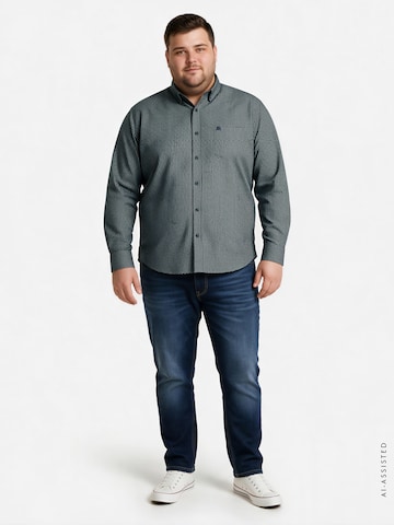 LERROS Regular Fit Hemd in Grün