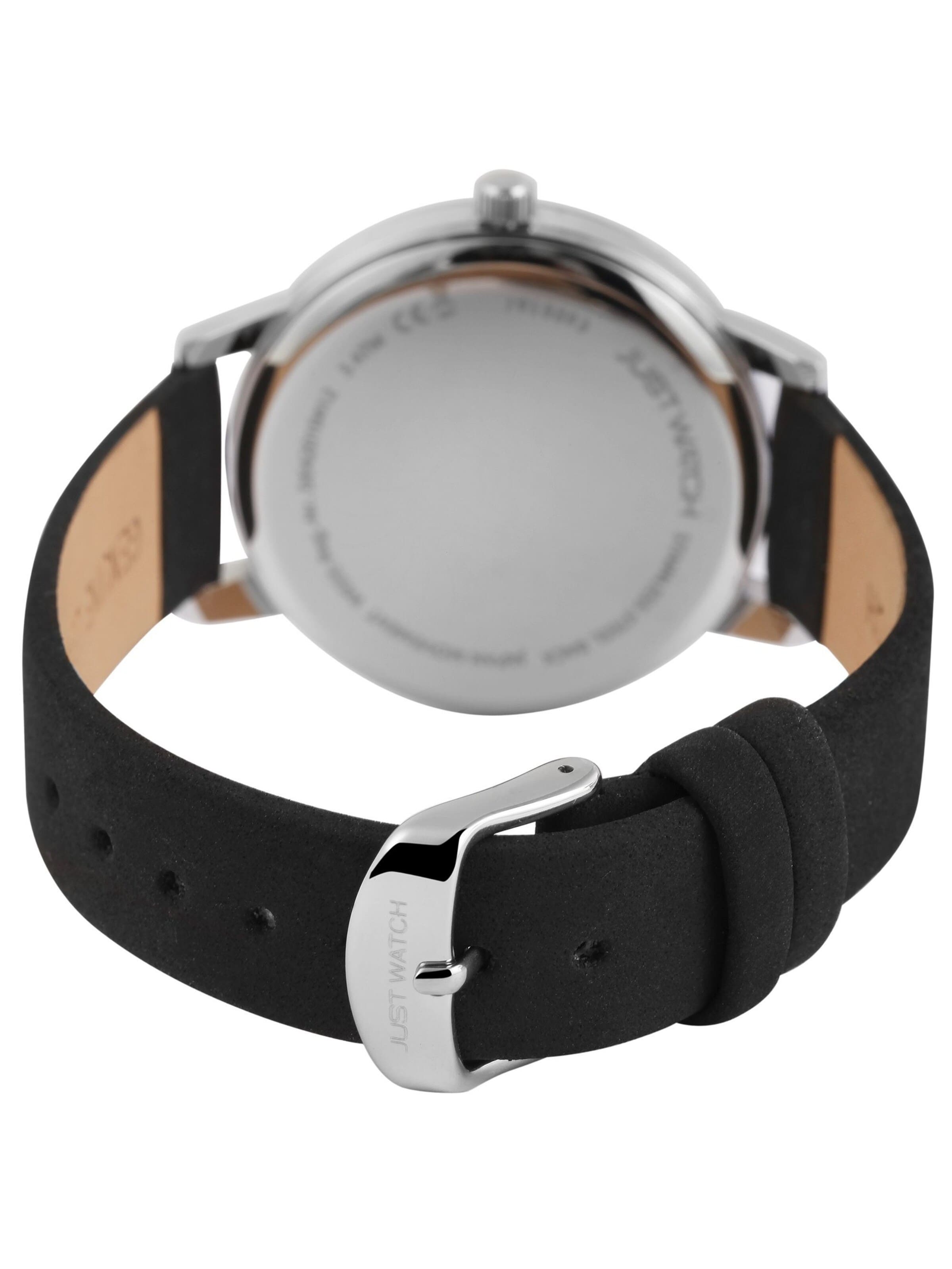 Just Watch Analog Watch 'Ella, 3 ATM' in Black
