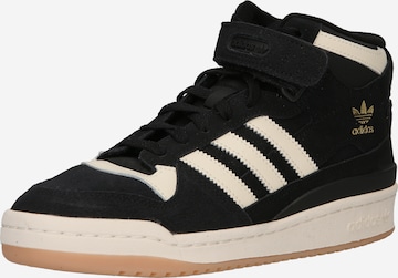 ADIDAS ORIGINALS High-Top Sneakers 'Forum' in Black: front