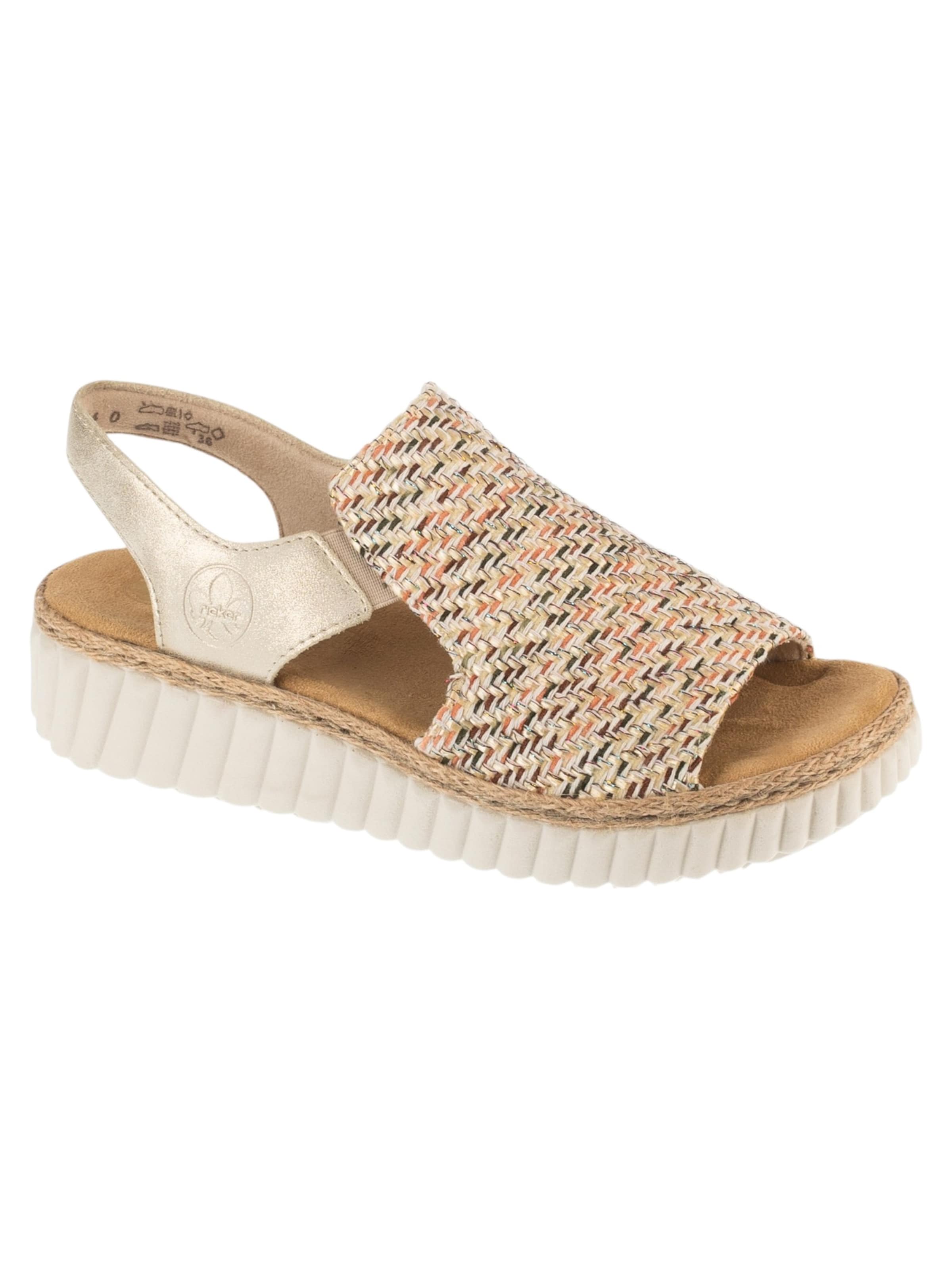 Rieker Sandal 'Rieker  62741' in Beige: front