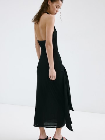 MANGO Obleka 'TAPIOCA' | črna barva