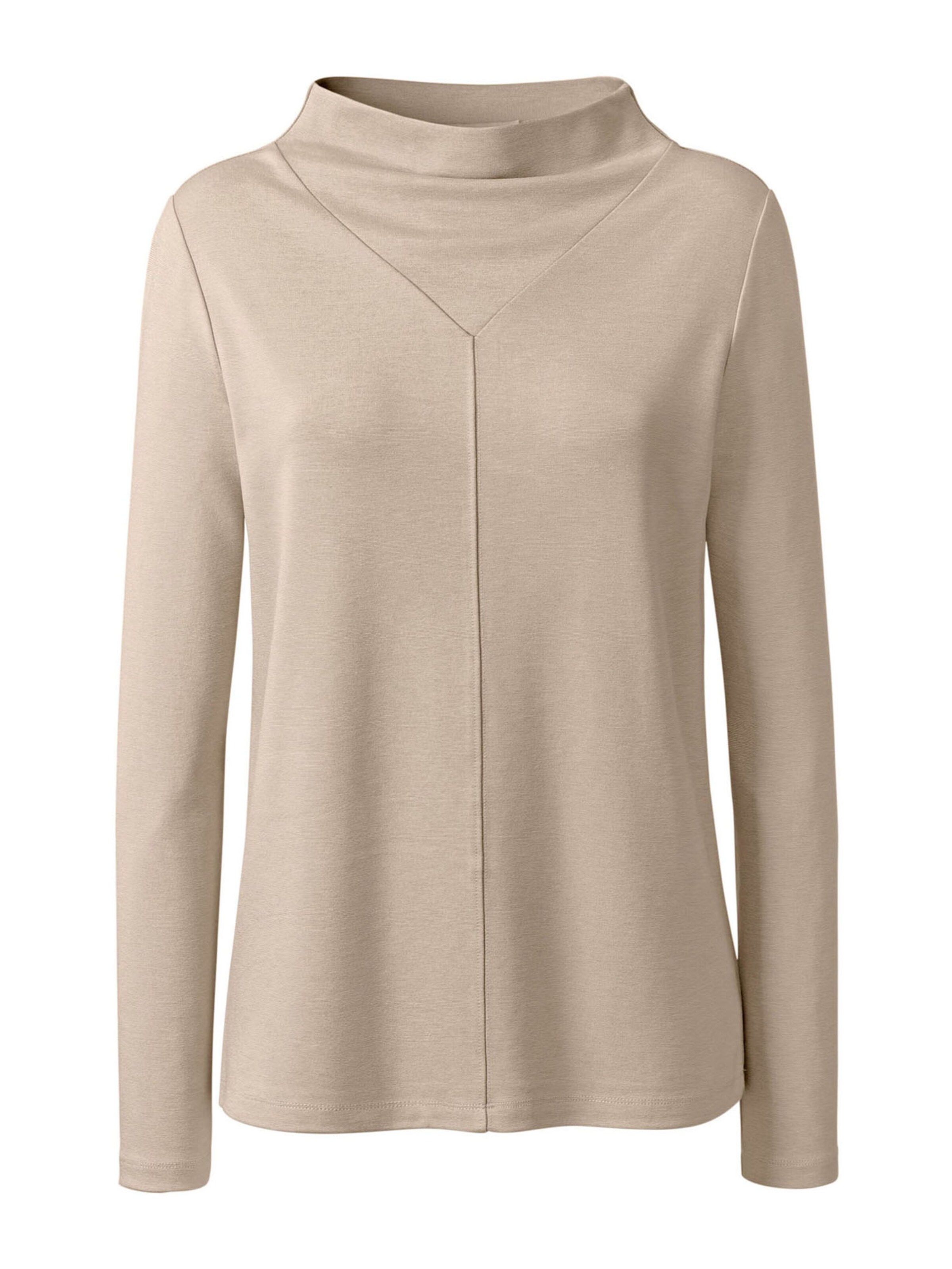 Tricou de la heine pe bej: față