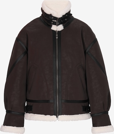 DreiMaster Vintage Välikausitakki värissä beige / tummanruskea, Tuotenäkymä