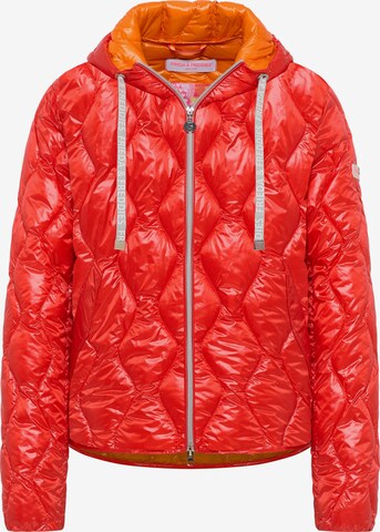 Frieda & Freddies NY Outdoor Jacket 'Taymee' in Red: front