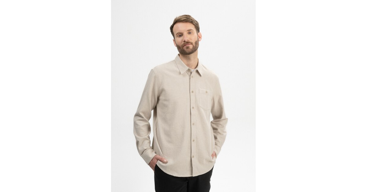 Melafit MELA Regular fit Overhemd 'Sahel' in Beige | ABOUT YOU
