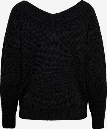 Pull-over 'Melton' ONLY en noir