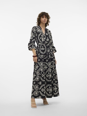 VERO MODA Shirt dress 'ZERA' in Black