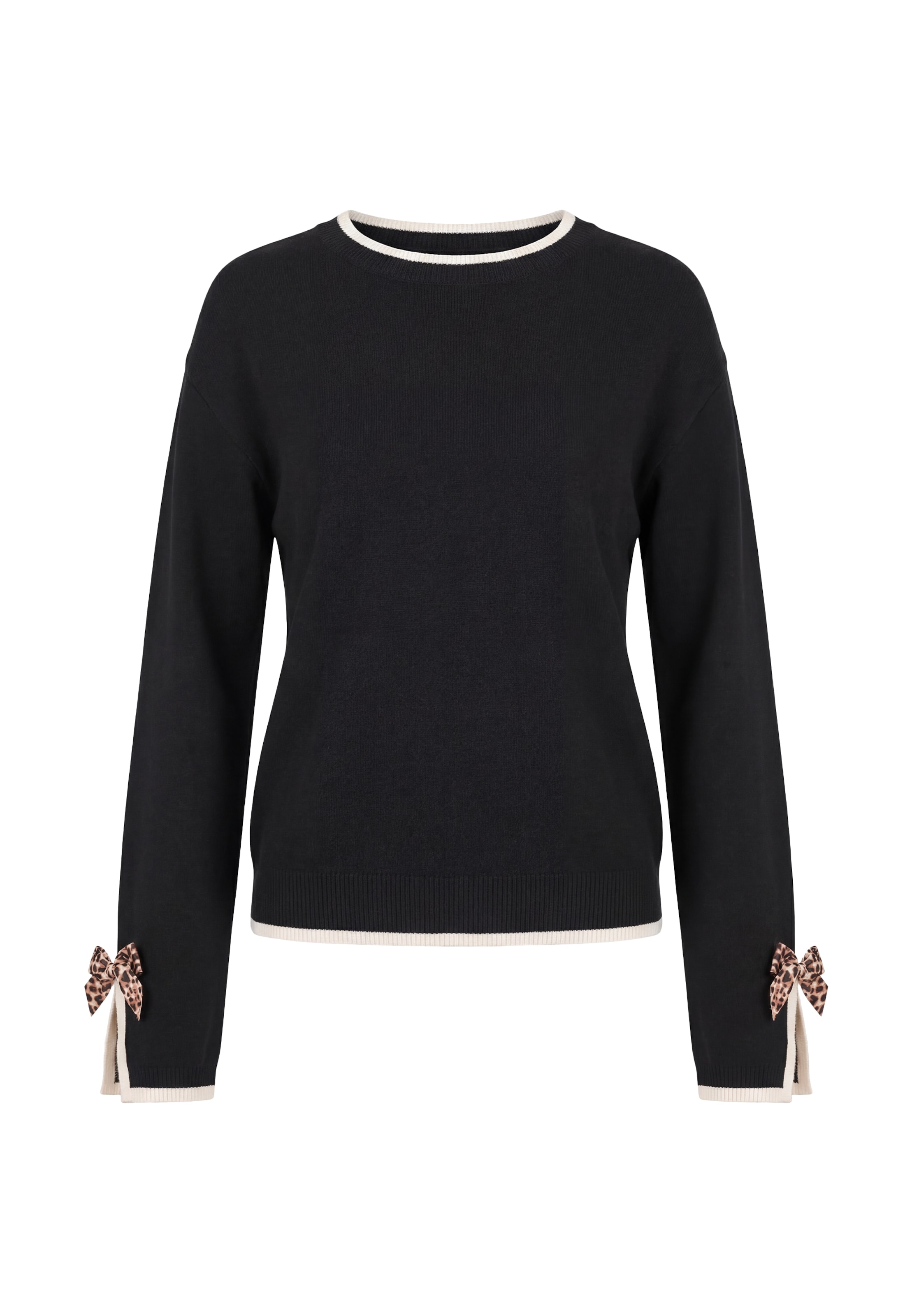 usha BLACK LABEL - Jersey en negro: frente