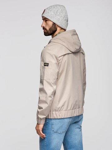 Ombre Functionele jas in Beige