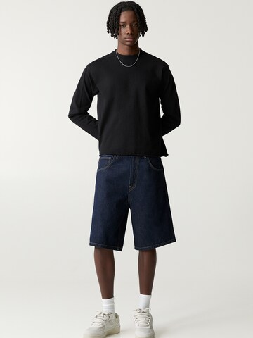 Pull&Bear Baggy Дънки в синьо