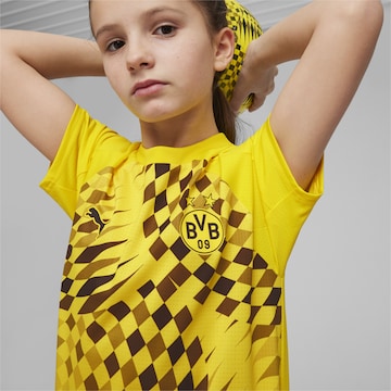 T-Shirt fonctionnel 'Borussia Dortmund Prematch' PUMA en jaune