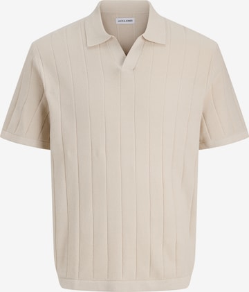 Pull-over 'JJEBRADLEY' JACK & JONES en beige : devant