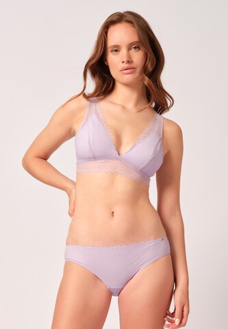 Skiny Triangle Bra in Purple