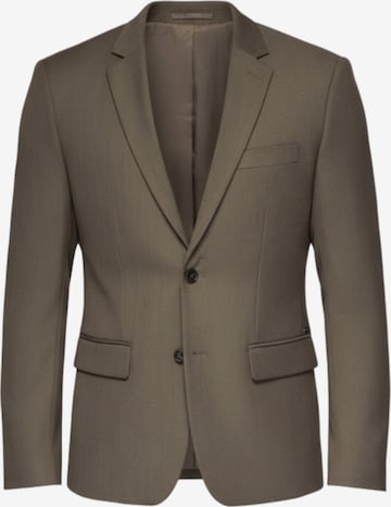 Ombre Business blazer 'OM-BLZB-0135' in Green: front