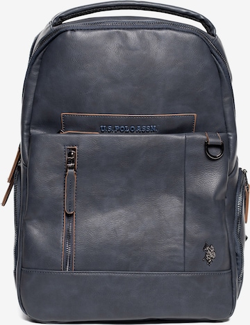 U.S. POLO ASSN. Backpack in Blue: front