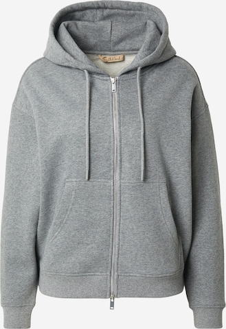 Veste de survêtement 'Soul Studio' Smith&Soul en gris : devant