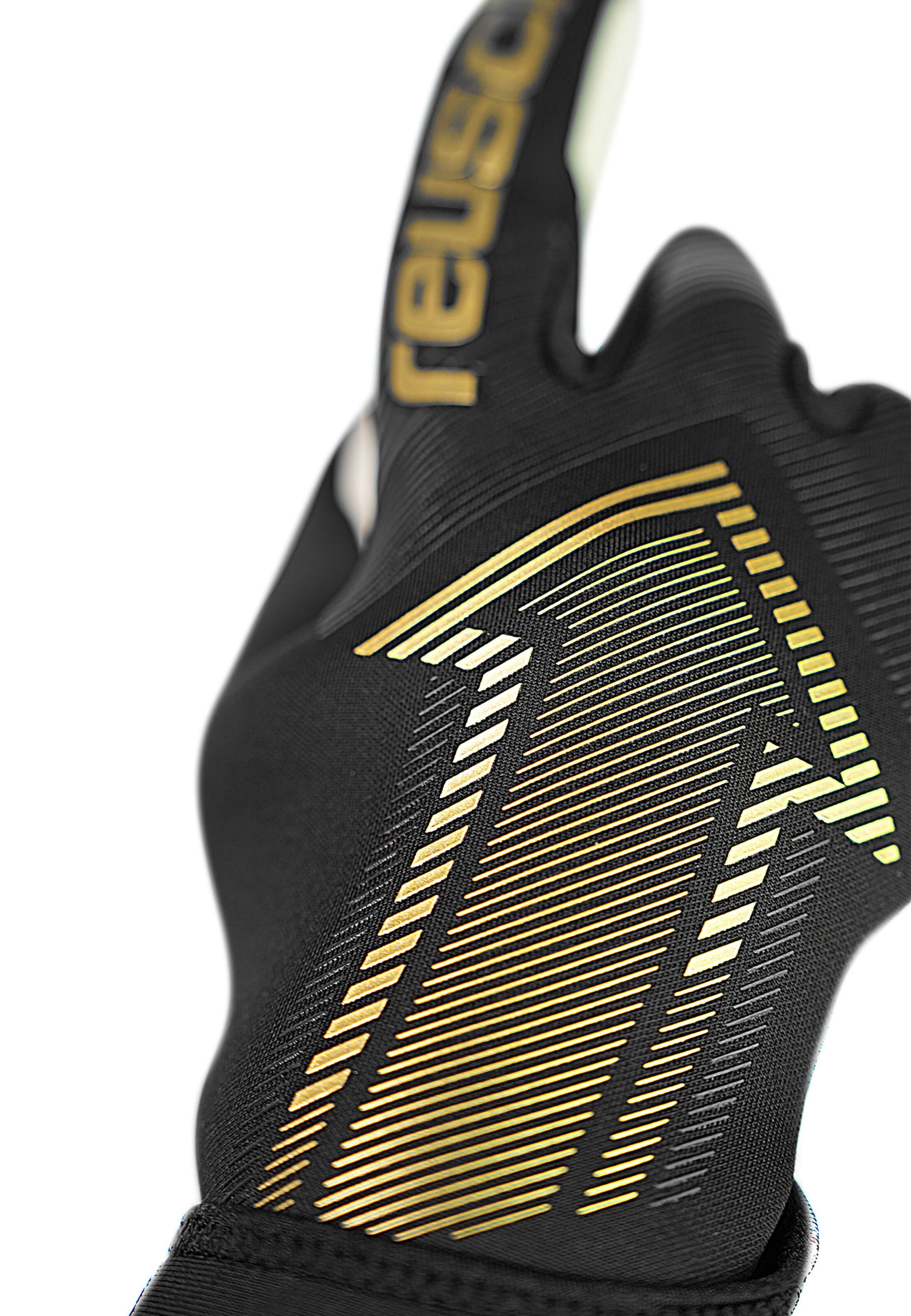 REUSCH Athletic Gloves 'Fastgrip Silver' in Black