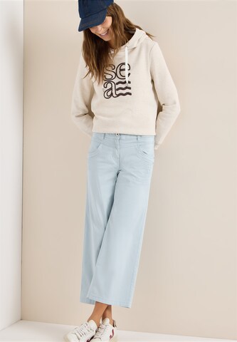 CECIL Wide leg Pants in Blue
