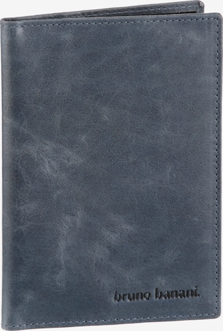 BRUNO BANANI Wallet in Blue: front