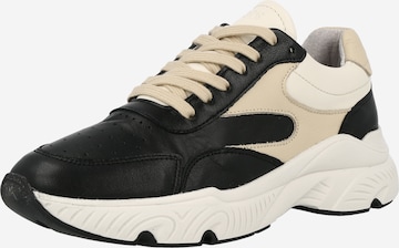 BRONX Platform trainers 'Fin Lee' in Black: front