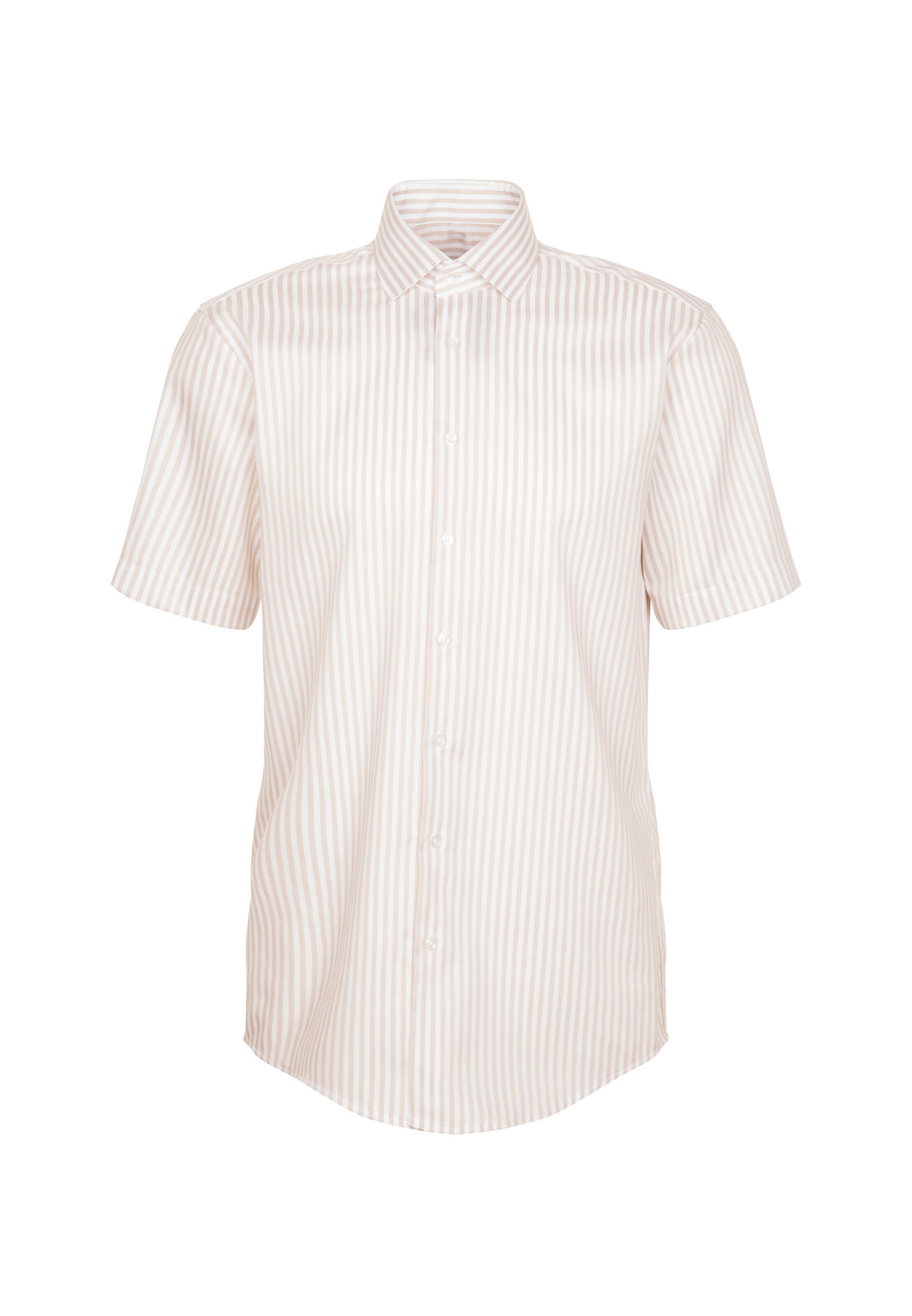 SEIDENSTICKER Regular fit Zakelijk overhemd in Beige