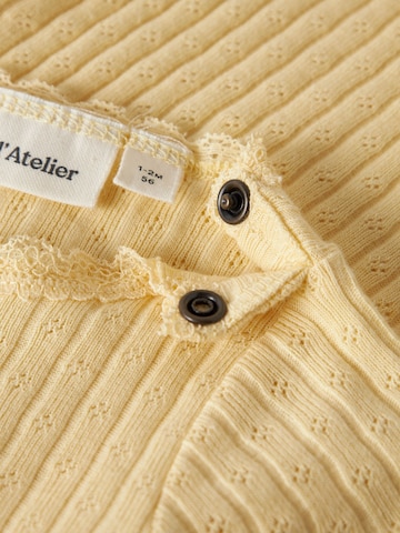 Lil'Atelier - Pijama entero/body en amarillo