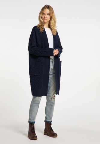 DreiMaster Vintage Knit Cardigan in Blue