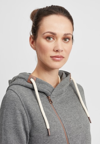 Oxmo Sweatjacke 'Vicky' in Grau