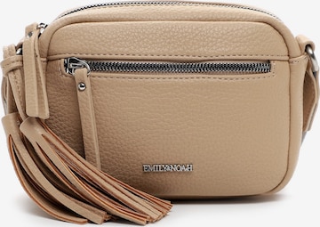 Borsa a spalla ' E&N Belli ' di Emily & Noah in giallo: frontale