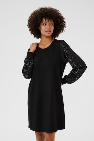 CULTURE Kleid 'Palaga Chabrina' in Schwarz: Vorderseite