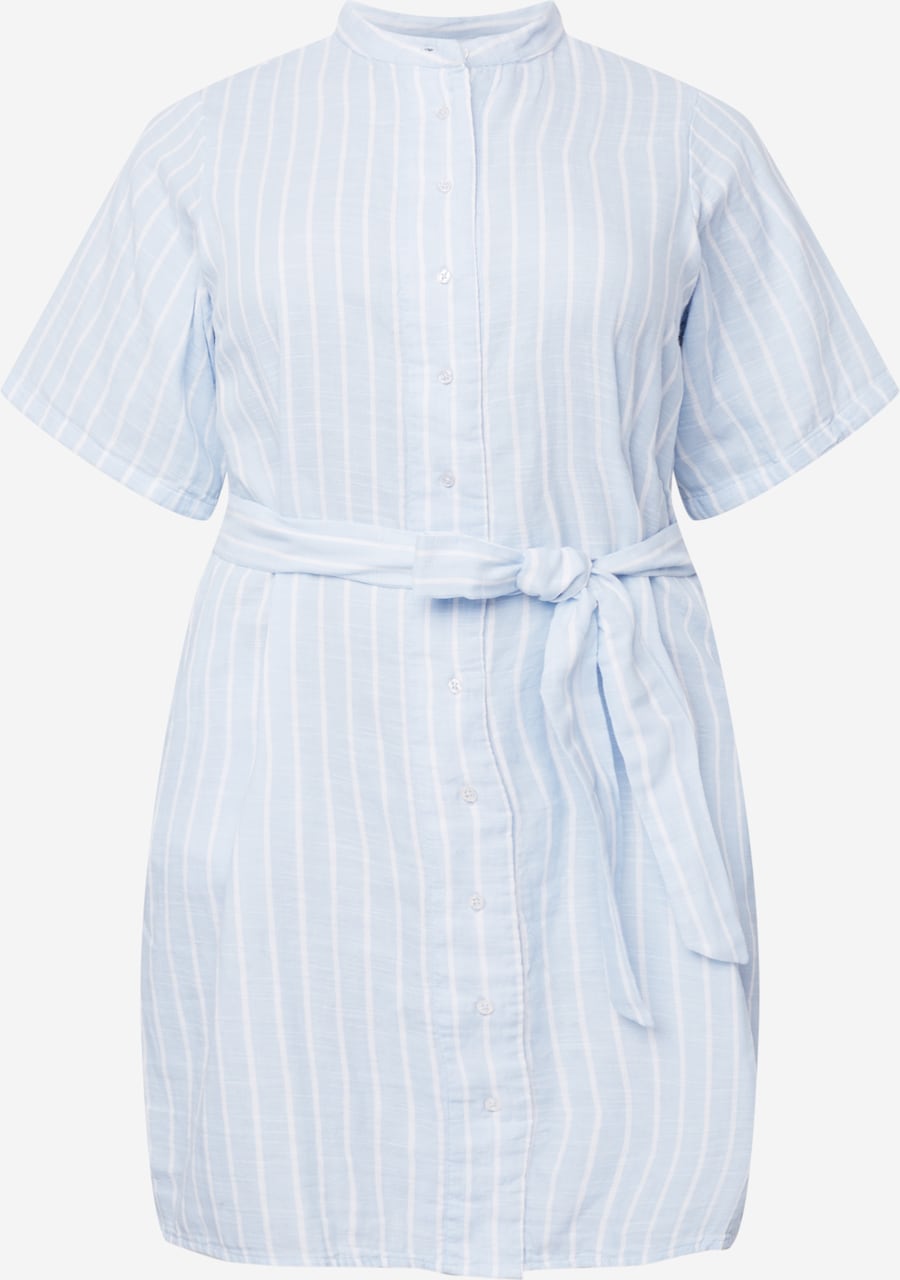 Selected Femme Curve Shirt Dress 'HELINA' in Light Blue | ABOUT YOU