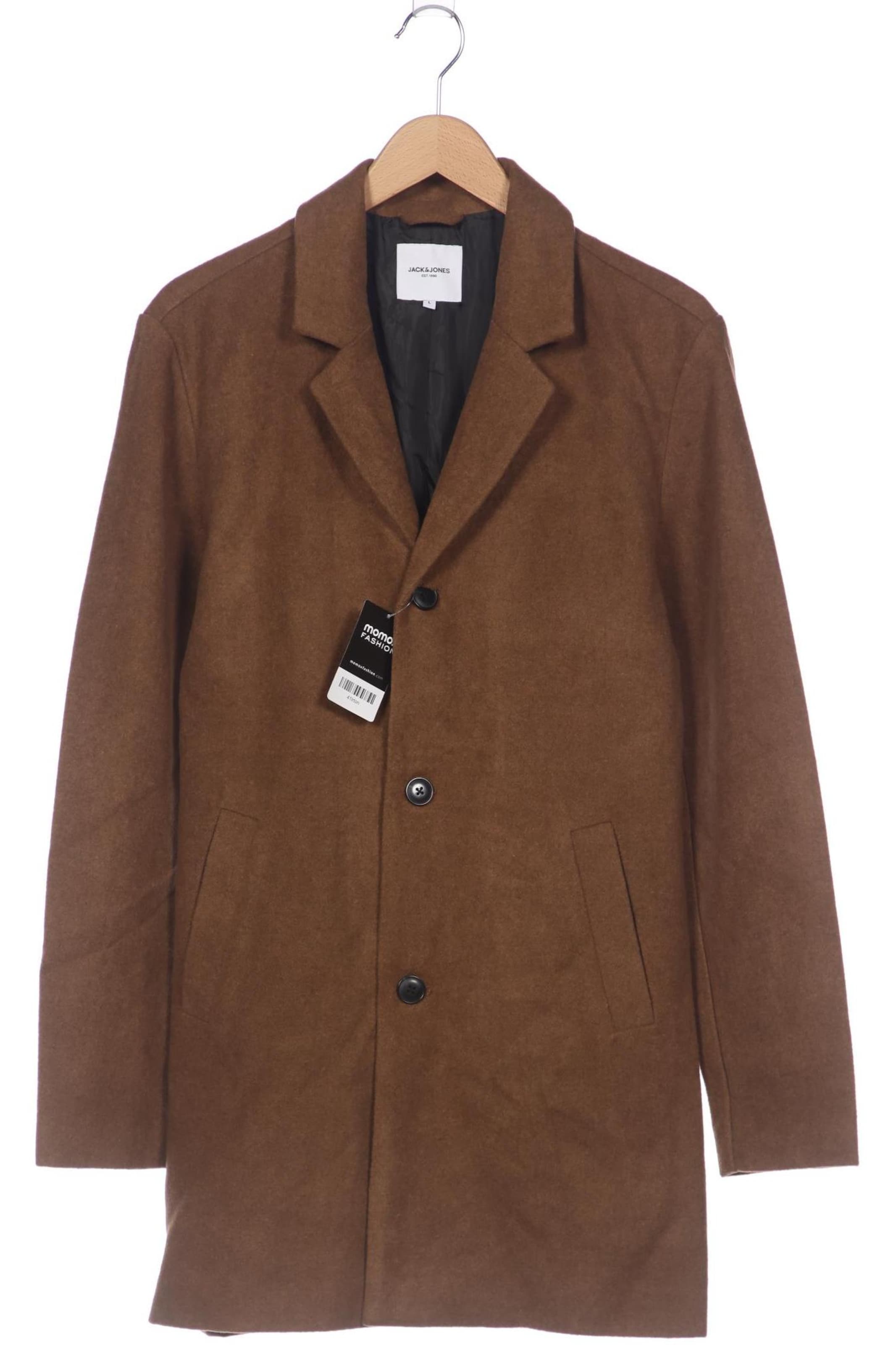 JACK & JONES Jacket & Coat in L in Brown: front