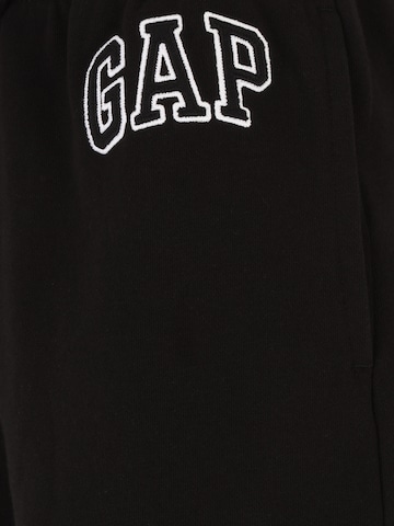 Gap Petite Regular Shorts 'HERITAGE' in Schwarz