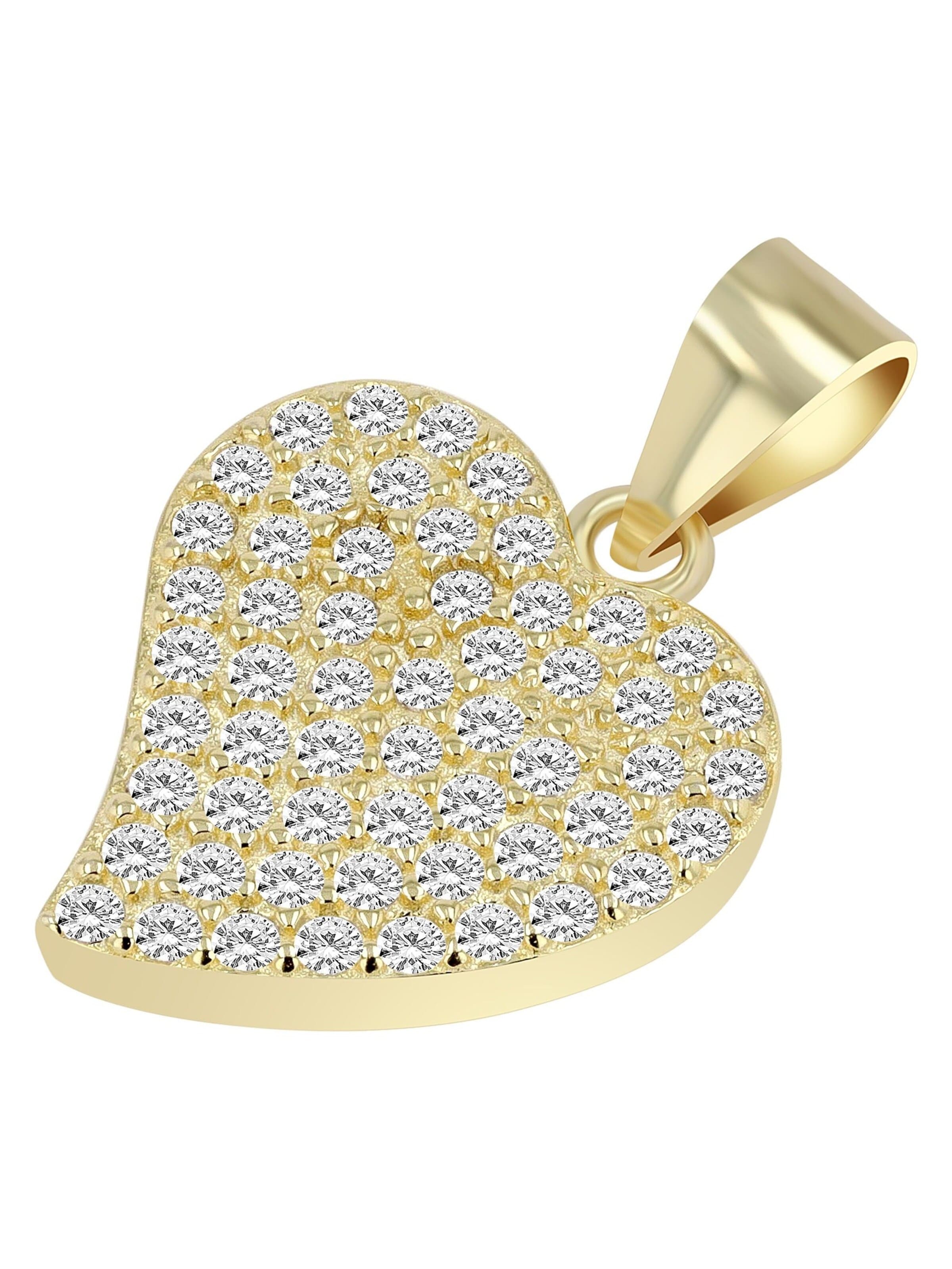 Akzent Anhänger 'Moana, 925 Sterlingsilber, langlebig'‌‌ in Gold