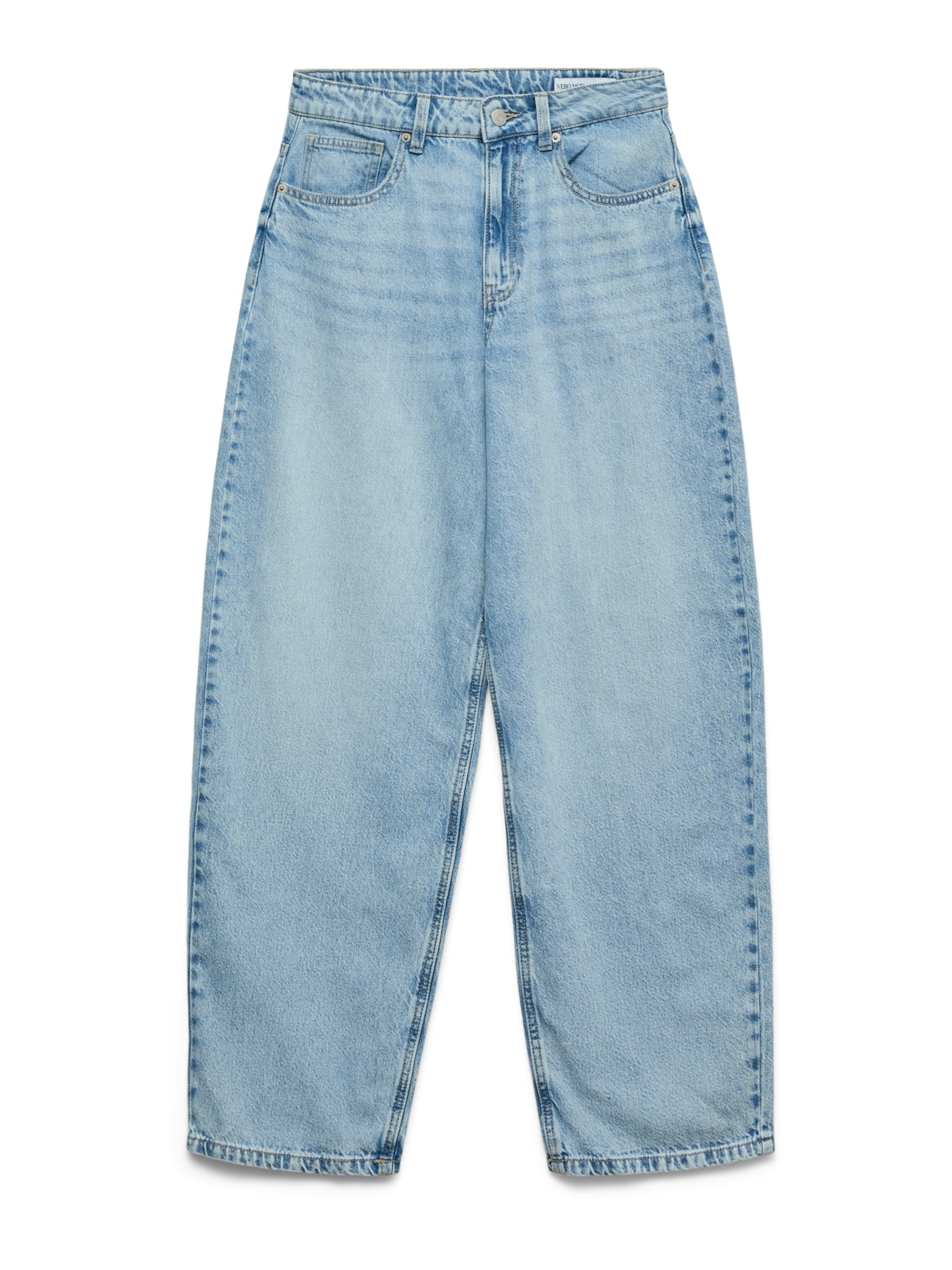 Vero Moda Petite - Barrel Vaquero 'VMESTELLE' en azul: frente