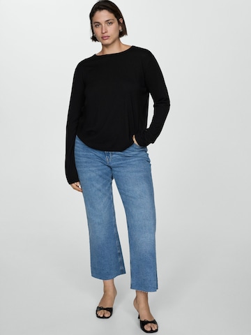 Pulover 'LUCCA' de la MANGO pe negru