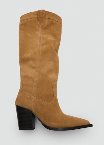 MANGO Cowboystiefel 'london1' in Braun