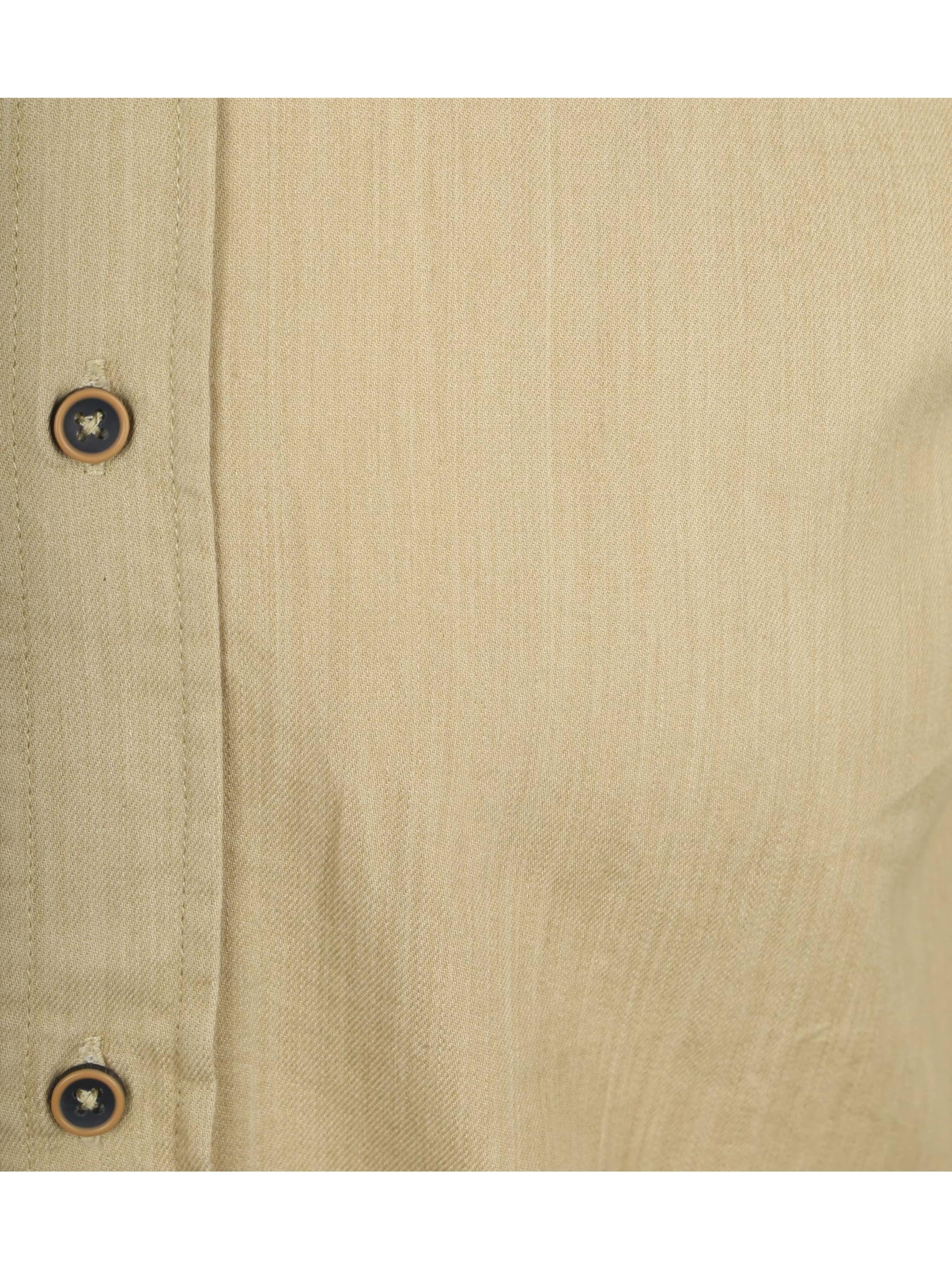 Coupe slim Chemise Suitable en beige