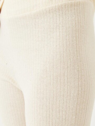 Bianco Lucci - Calças de fato em bege